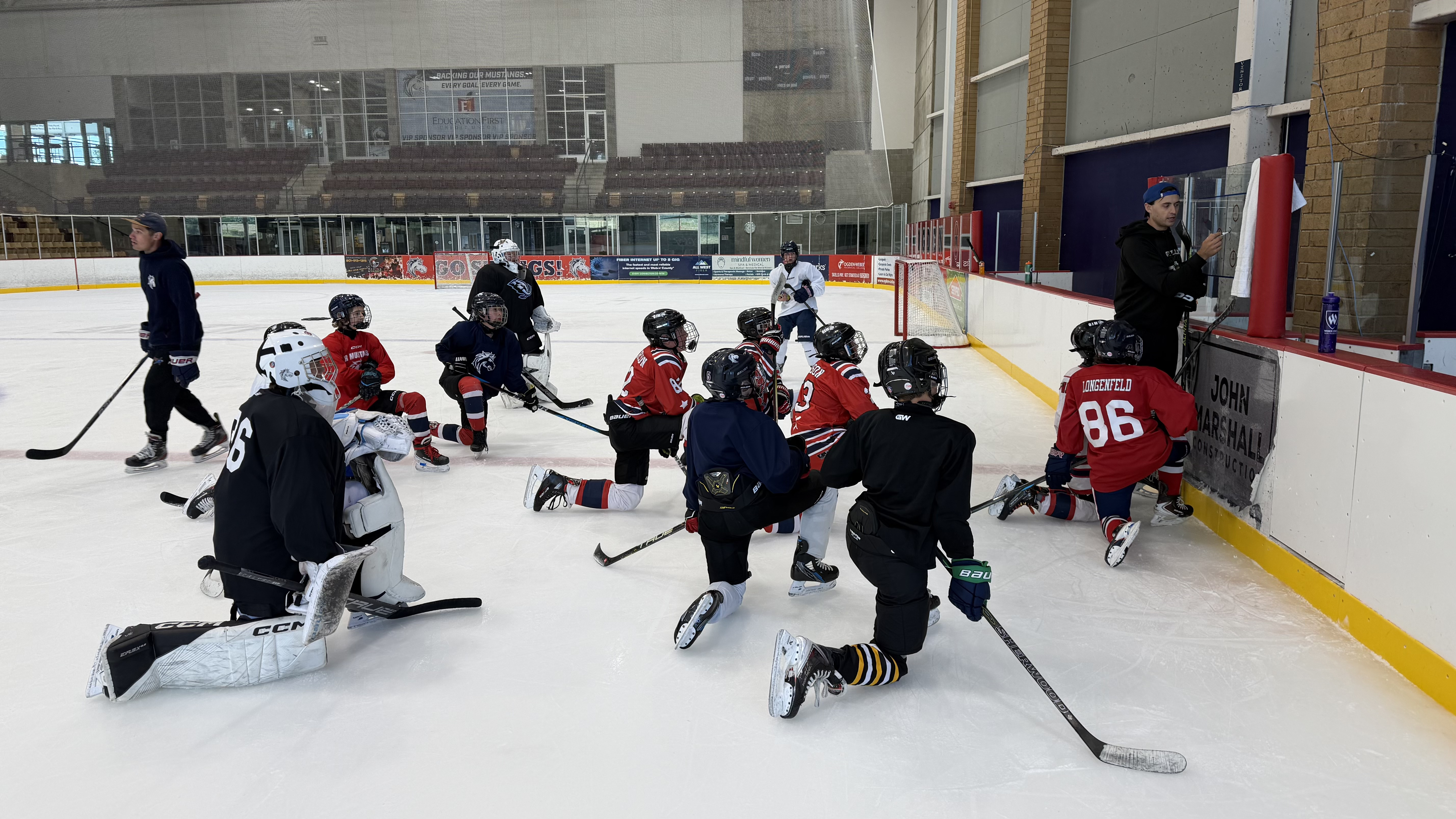 Summer hockey camp